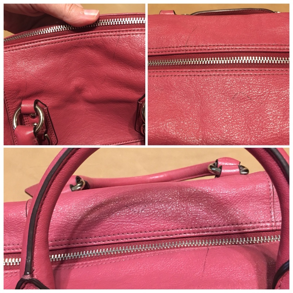 Coach Ashley Satchel Pink Leather - Picture 7 of 8